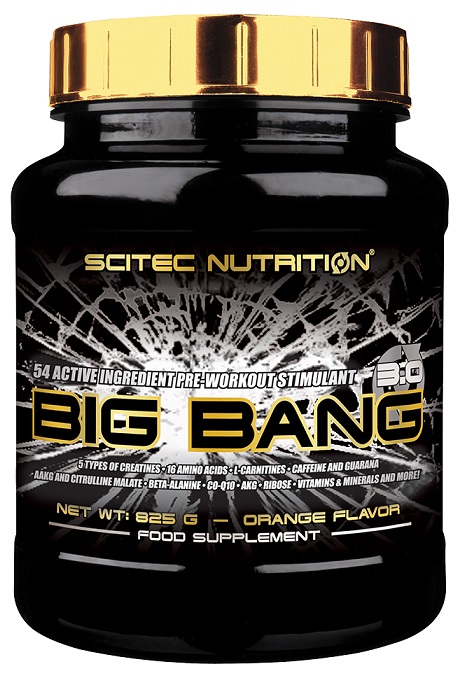Scitec Nutrition Big Bang 3.0, Mango - 825g