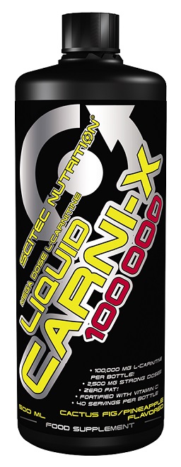 Scitec Nutrition Liquid Carni-X 100000, Cactus Figs Pineapple - 500 ml.