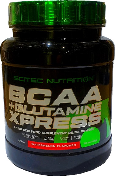 Scitec Nutrition BCAA + Glutamine XPress, Watermelon - 600g