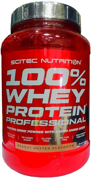 Scitec Nutrition 100% Whey Protein Professional, Peanut Butter - 920g