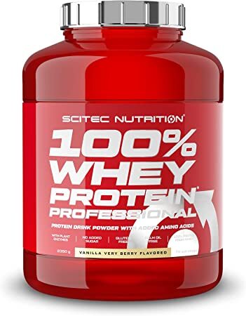 Scitec Nutrition 100% Whey Protein Professional, Vanilla Very Berry - 2350g