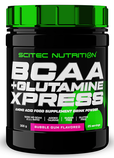 Scitec Nutrition BCAA + Glutamine XPress, Bubble Gum - 600g