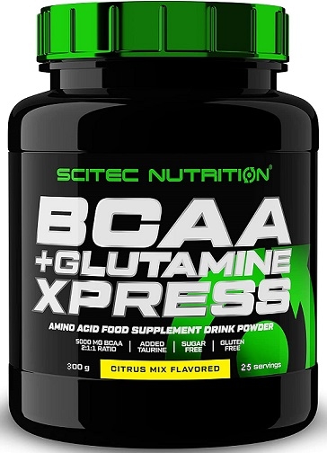 Scitec Nutrition BCAA + Glutamine XPress, Citrus Mix - 300g