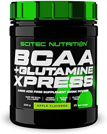 Scitec Nutrition BCAA + Glutamine XPress, Apple - 300g