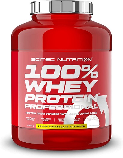 Scitec Nutrition 100% Whey Protein Professional, Lemon Cheescake - 2350g