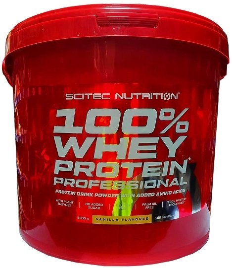 Scitec Nutrition 100% Whey Protein Professional, Strawberry - 5000g