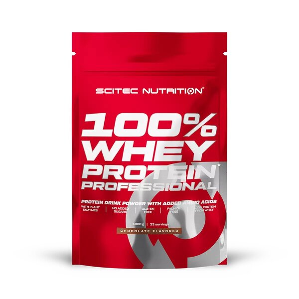 Scitec Nutrition 100% Whey Protein Professional, Chocolate - 1000g