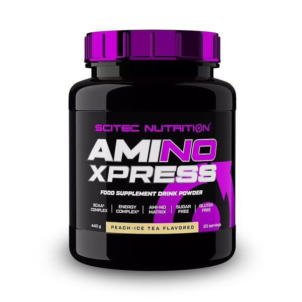 Scitec Nutrition Ami-NO Xpress, Peach Ice Tea - 440g