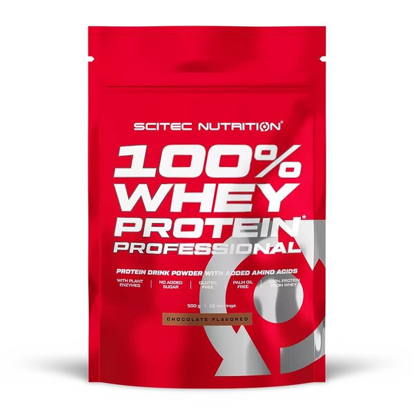 Scitec Nutrition 100% Whey Protein Professional, White Chocolate - 500g