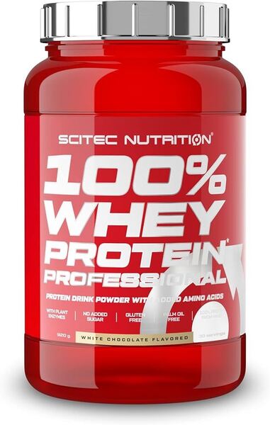 Scitec Nutrition 100% Whey Protein Professional, White Chocolate - 920g