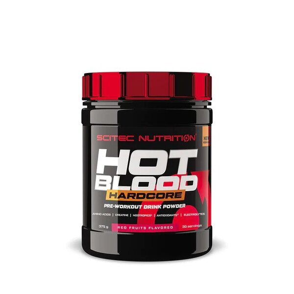 Scitec Nutrition Hot Blood Hardcore, Red Fruits - 375g