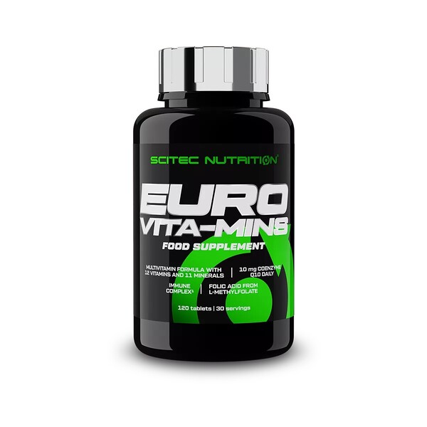 Scitec Nutrition Euro Vita-Mins - 120 tablets