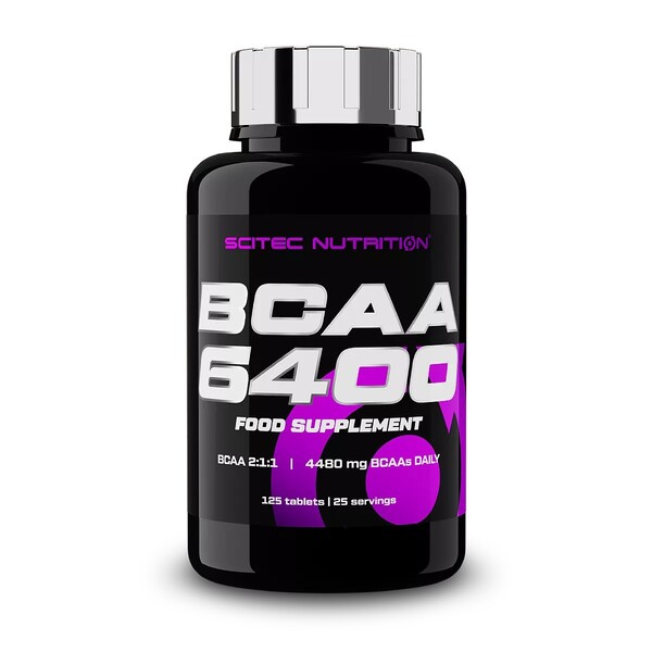 Scitec Nutrition BCAA 6400 - 125 tablets