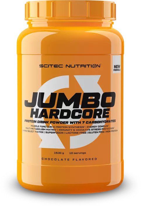Scitec Nutrition Jumbo Hardcore, Chocolate - 1530g