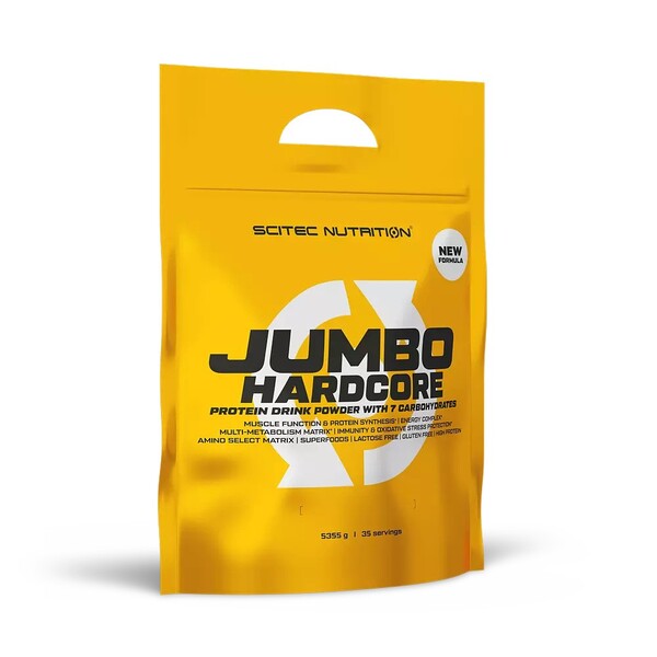 Scitec Nutrition Jumbo Hardcore, Banana Yoghurt - 5355g