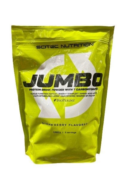 Scitec Nutrition Jumbo, Strawberry - 1320g
