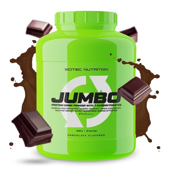 Scitec Nutrition Jumbo, Chocolate - 3520g