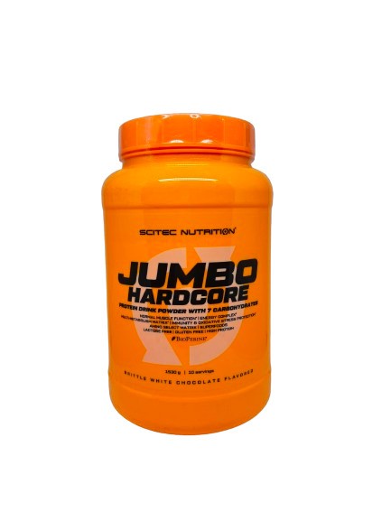 Scitec Nutrition Jumbo Hardcore, Brittle White Chocolate - 1530g