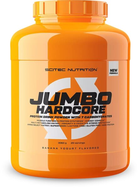 Scitec Nutrition Jumbo Hardcore, Banana Yogurt - 3060g