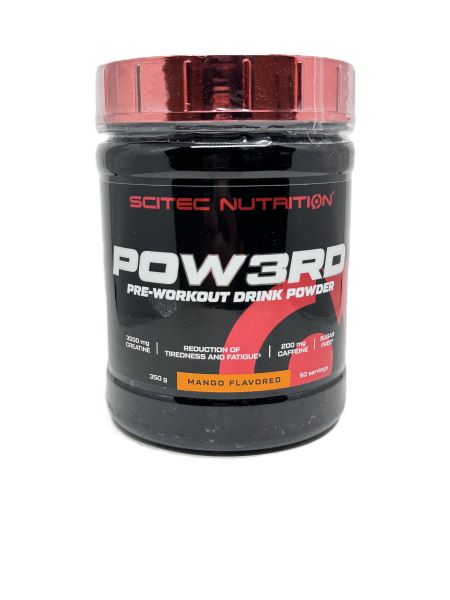 Scitec Nutrition Pow3rd, Mango - 350g