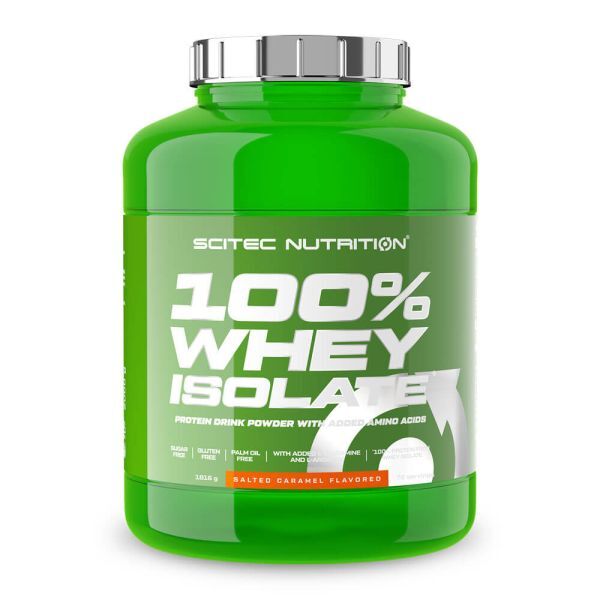 Scitec Nutrition 100% Whey Isolate, Salted Caramel - 1816g