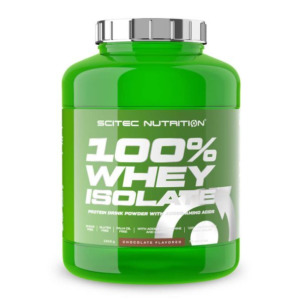 Scitec Nutrition 100% Whey Isolate, Chocolate - 1816g