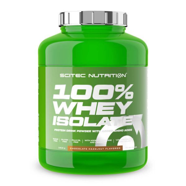 Scitec Nutrition 100% Whey Isolate, Chocolate Hazelnut - 1816g