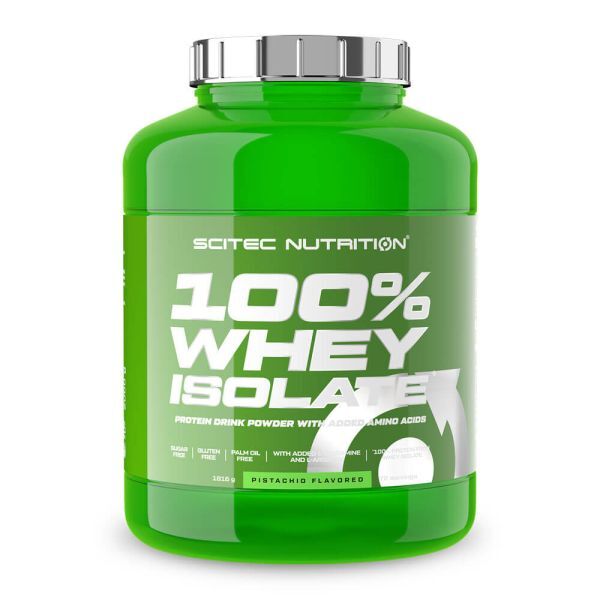 Scitec Nutrition 100% Whey Isolate, Pistachio - 1816g