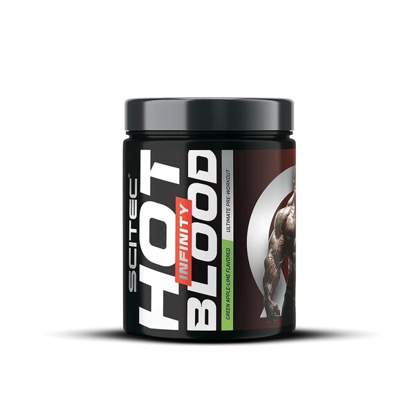 Scitec Nutrition Hot Blood Infinity, Green Apple-Lime - 350g