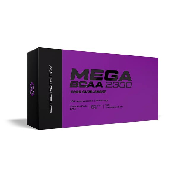 Scitec Nutrition Mega BCAA 2300 - 120 mega caps