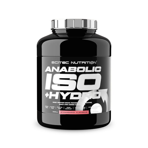 Scitec Nutrition Anabolic Iso + Hydro, Strawberry - 2000g