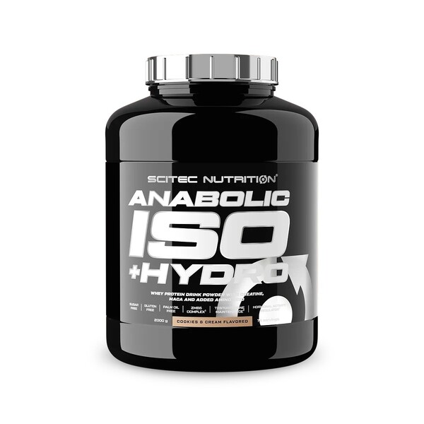 Scitec Nutrition Anabolic Iso + Hydro, Cookies & Cream - 2000g