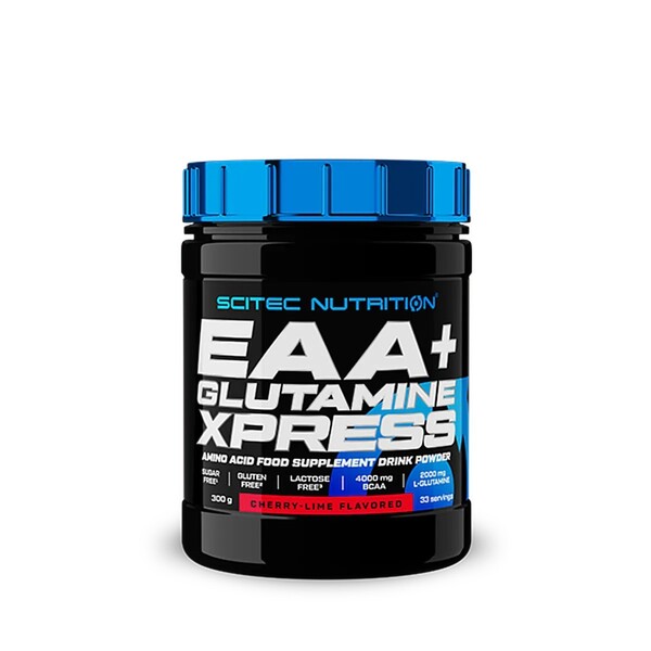 Scitec Nutrition EAA + Glutamine Xpress, Cherry Lime - 300g