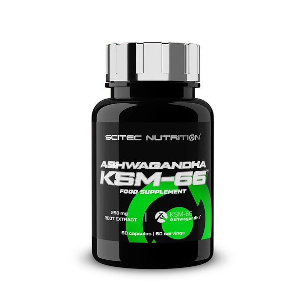 Scitec Nutrition KSM-66 Ashwagandha - 60 caps